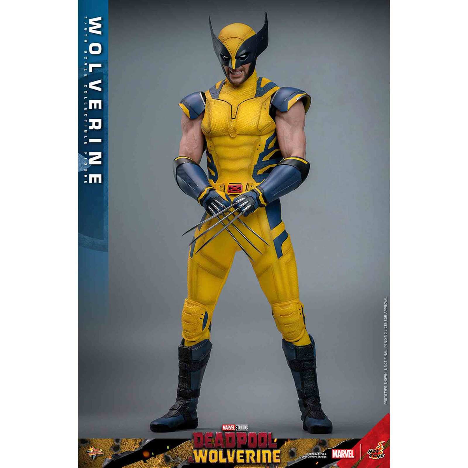Hot Toys: Deadpool & Wolverine - Wolverine - Movie Masterpiece - Collector Edition - Actionfigur 1/6 - 31 cm