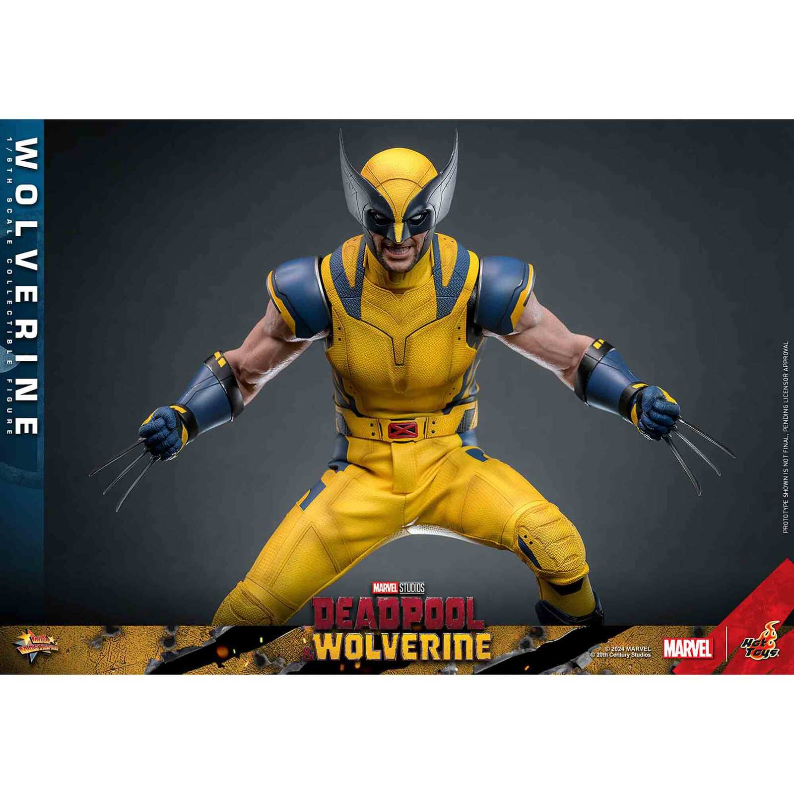 Hot Toys: Deadpool & Wolverine - Wolverine - Movie Masterpiece - Collector Edition - Actionfigur 1/6 - 31 cm