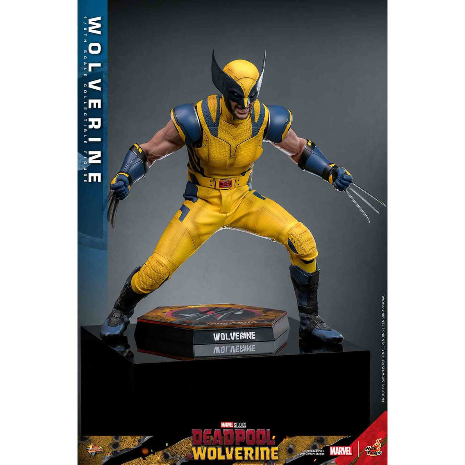 Hot Toys: Deadpool & Wolverine - Wolverine - Movie Masterpiece - Collector Edition - Actionfigur 1/6 - 31 cm