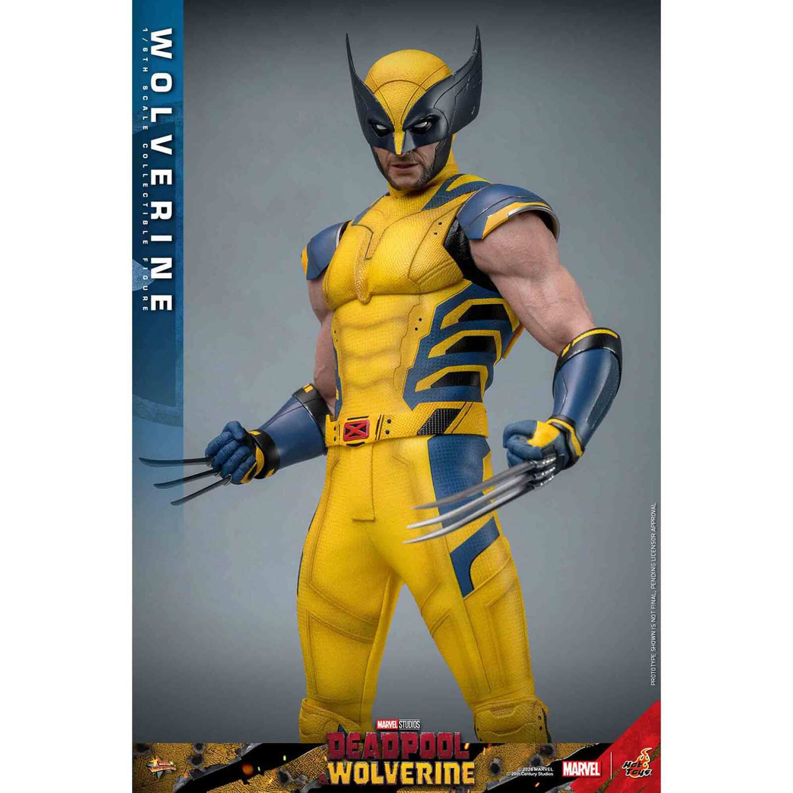 Hot Toys: Deadpool & Wolverine - Wolverine - Movie Masterpiece - Collector Edition - Actionfigur 1/6 - 31 cm