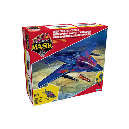 M.A.S.K.: High Tech Helikopter und Miles Wolf Mayhem - Actionfigur