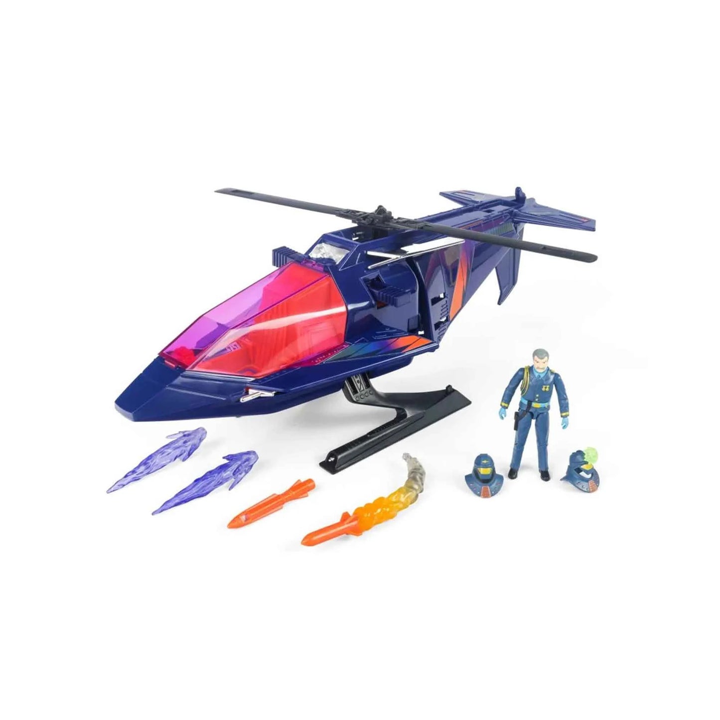 M.A.S.K.: High Tech Helikopter und Miles Wolf Mayhem - Actionfigur
