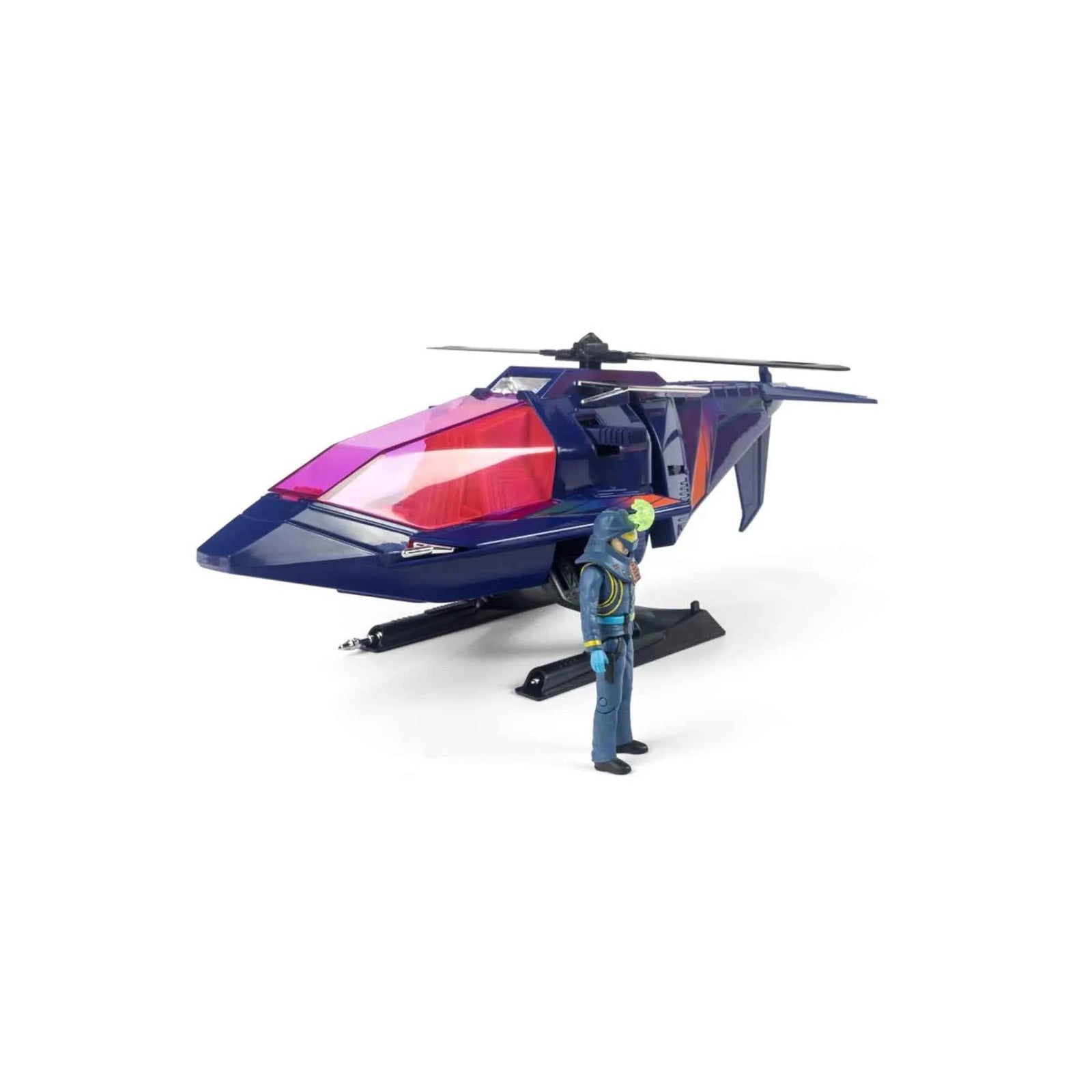 M.A.S.K.: High Tech Helikopter und Miles Wolf Mayhem - Actionfigur