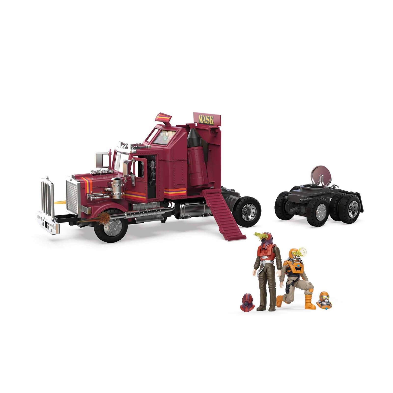 M.A.S.K.: Mobile Defense Unit Fahrzeug Matt Trakker & Bruce Sato - Actionfigur