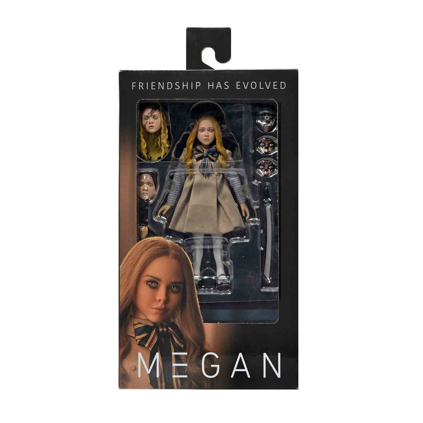 Mit dieser detailgetreuen M3GAN Actionfigur bringt NECA die unheimliche Protagonistin des Kinohits originalgetreu in Ihre Sammlung.