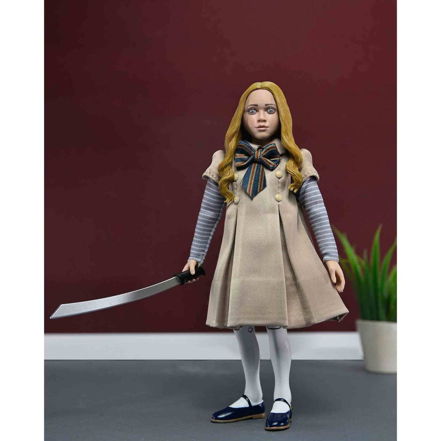 Mit dieser detailgetreuen M3GAN Actionfigur bringt NECA die unheimliche Protagonistin des Kinohits originalgetreu in Ihre Sammlung.