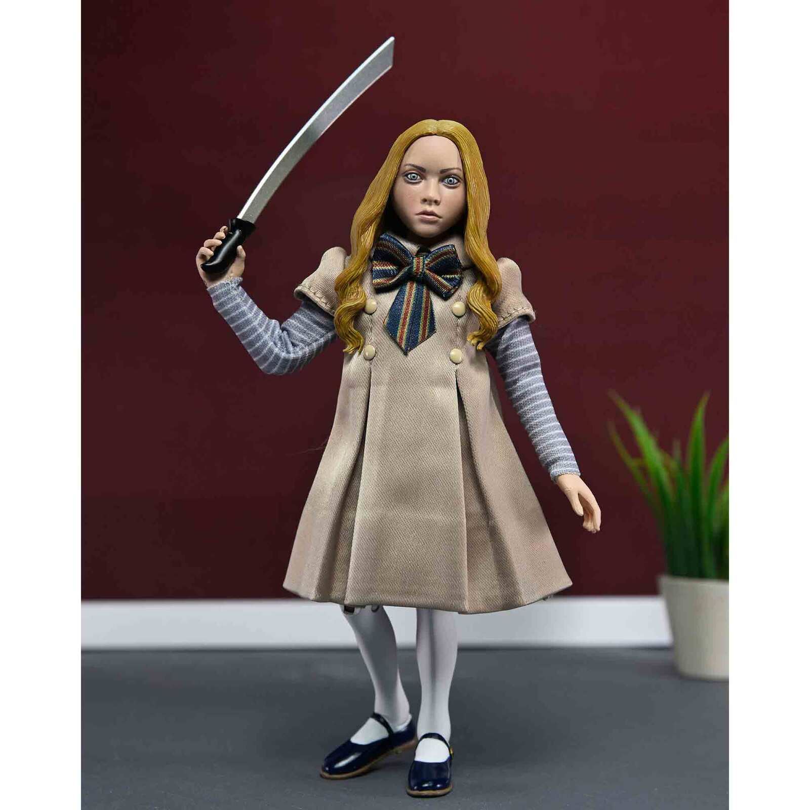 Mit dieser detailgetreuen M3GAN Actionfigur bringt NECA die unheimliche Protagonistin des Kinohits originalgetreu in Ihre Sammlung.