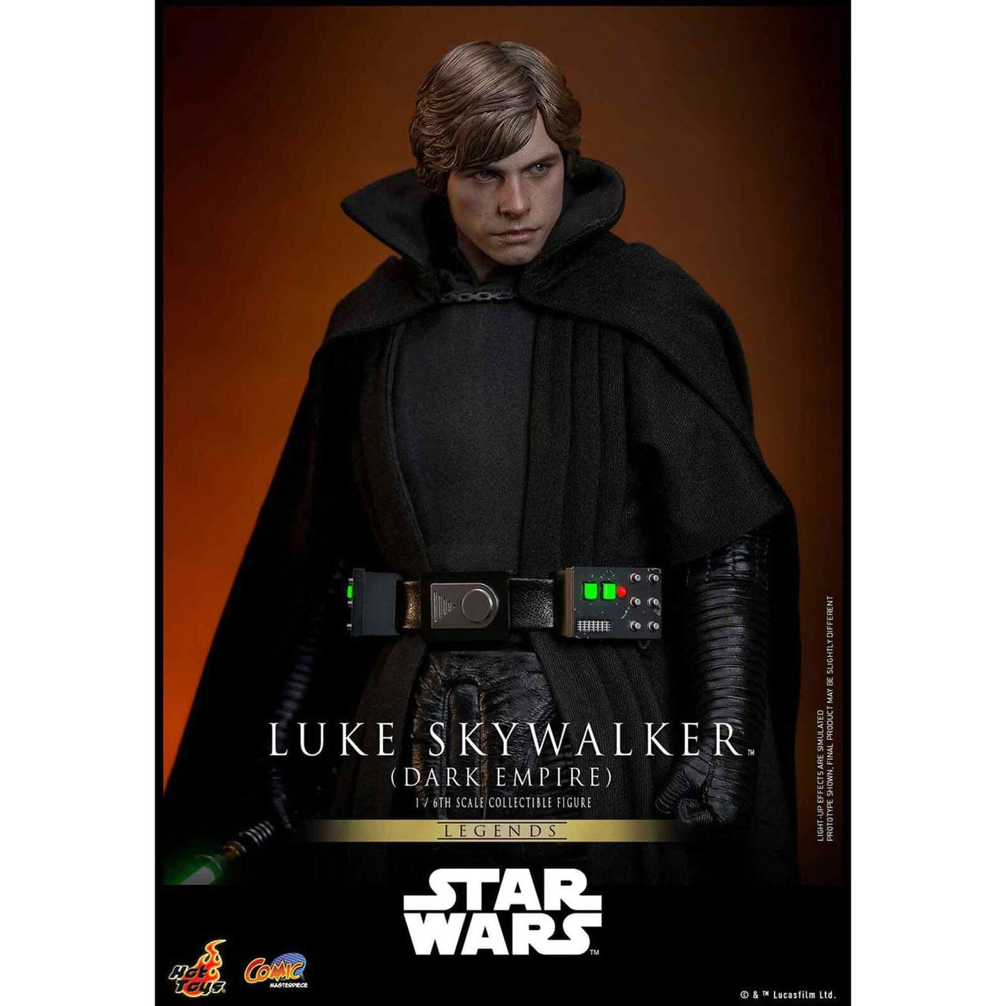Hot Toys: Star Wars - Dark Empire - Luke Skywalker - Collector Edition - Actionfigur 1/6 - 30 cm