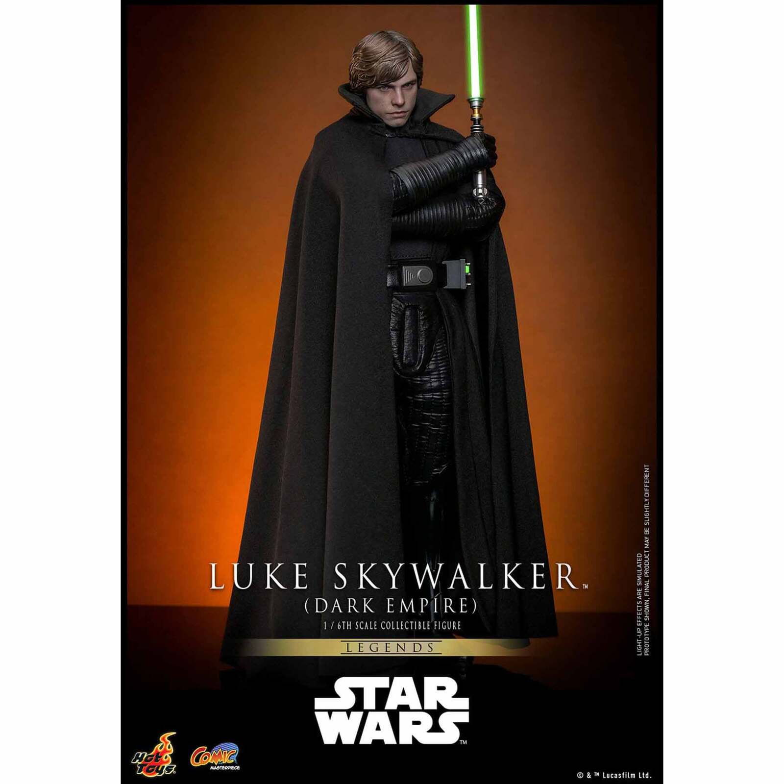 Hot Toys: Star Wars - Dark Empire - Luke Skywalker - Collector Edition - Actionfigur 1/6 - 30 cm
