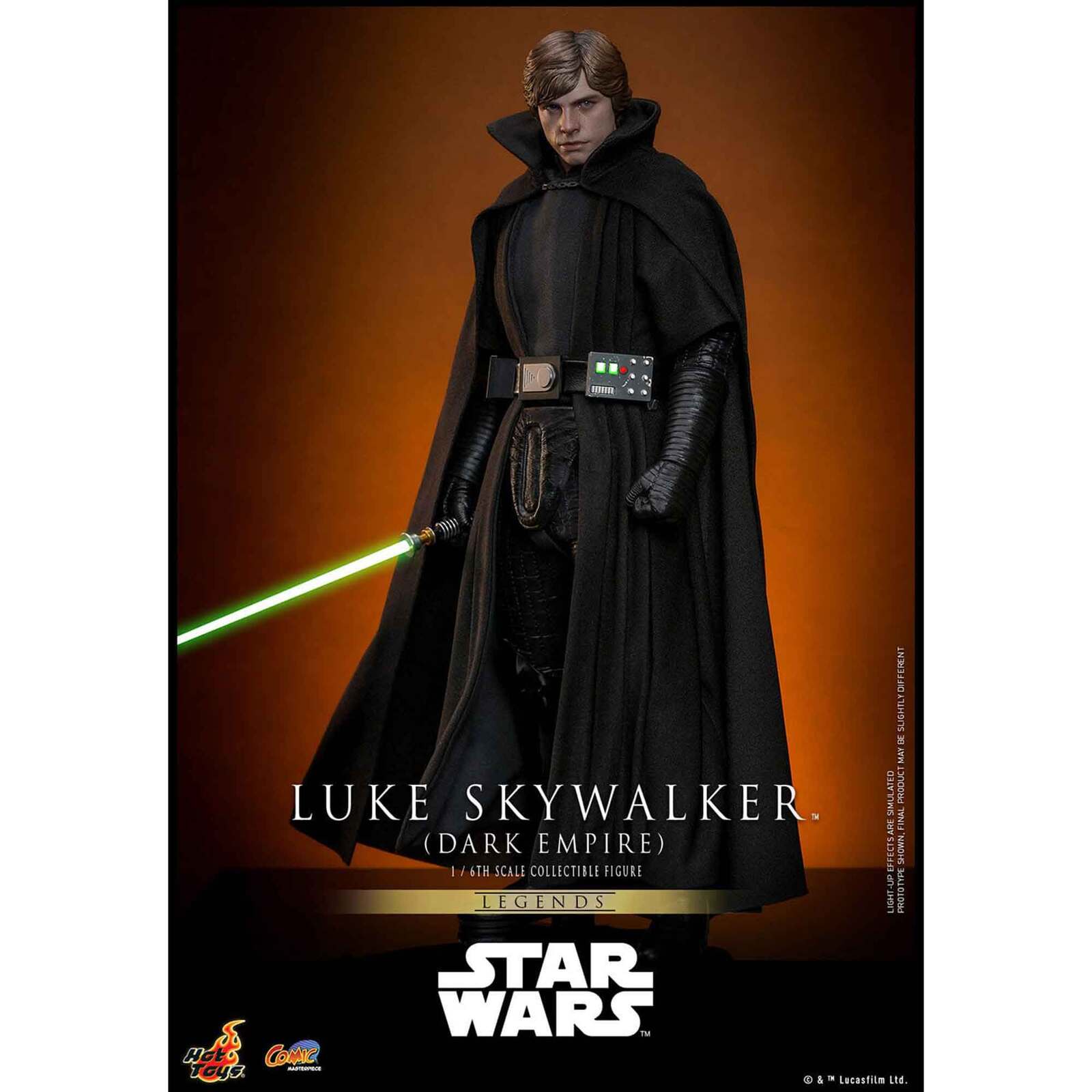 Hot Toys: Star Wars - Dark Empire - Luke Skywalker - Collector Edition - Actionfigur 1/6 - 30 cm
