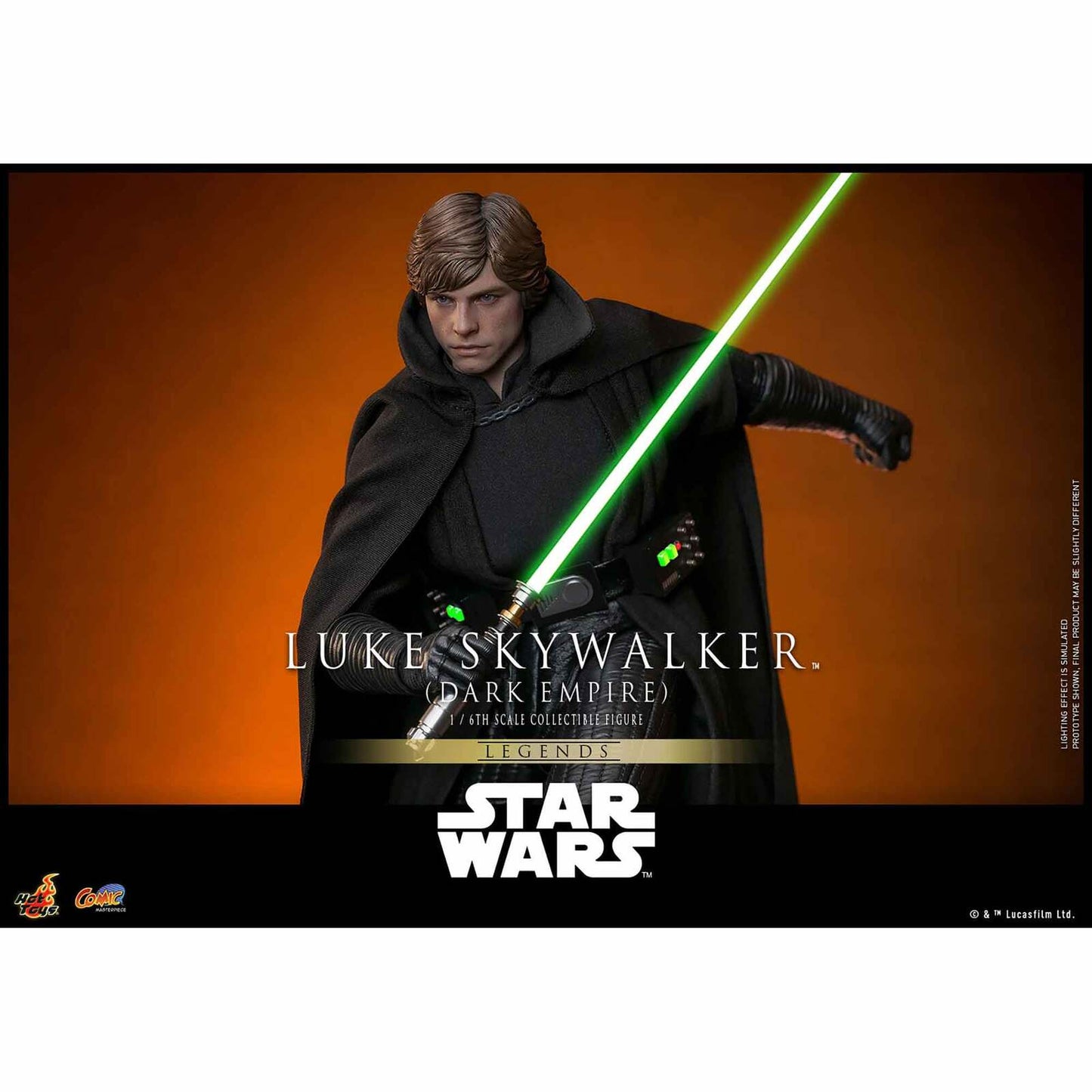 Hot Toys: Star Wars - Dark Empire - Luke Skywalker - Collector Edition - Actionfigur 1/6 - 30 cm