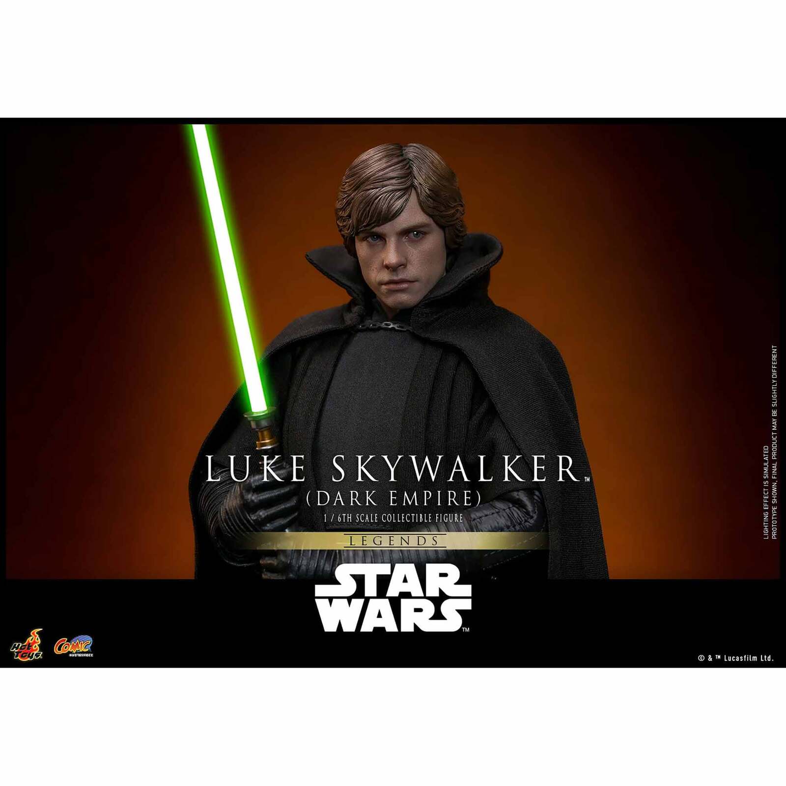 Hot Toys: Star Wars - Dark Empire - Luke Skywalker - Collector Edition - Actionfigur 1/6 - 30 cm