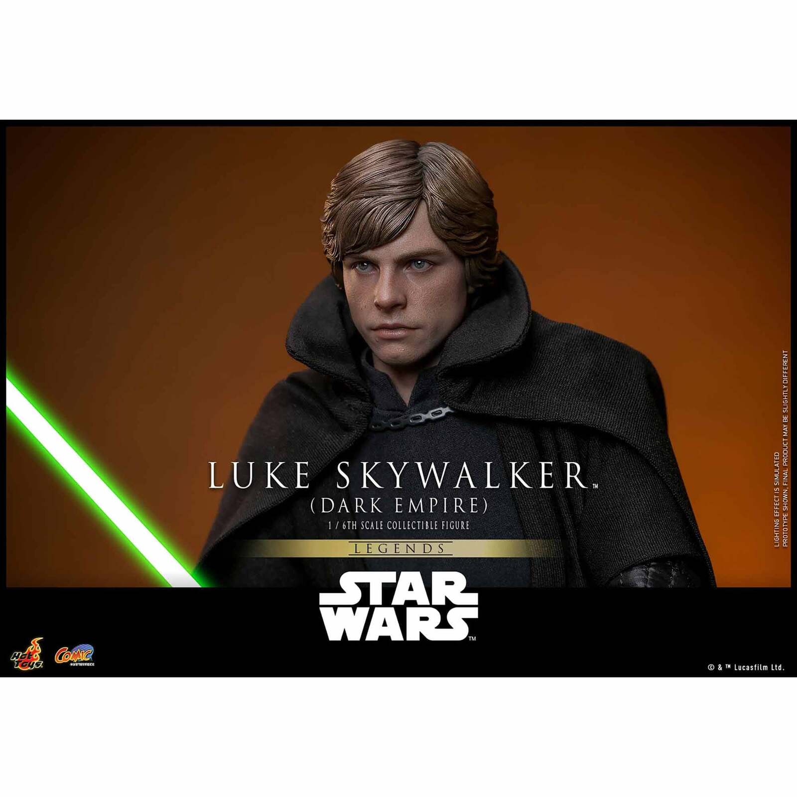 Hot Toys: Star Wars - Dark Empire - Luke Skywalker - Collector Edition - Actionfigur 1/6 - 30 cm