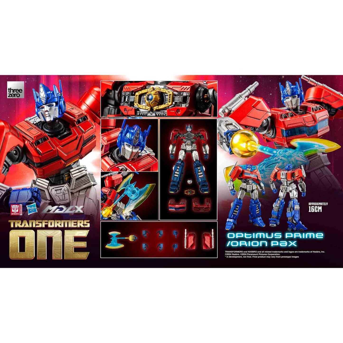 Transformers: One - Optimus Prime/Orion Pax - MDLX Actionfigur - 16 cm