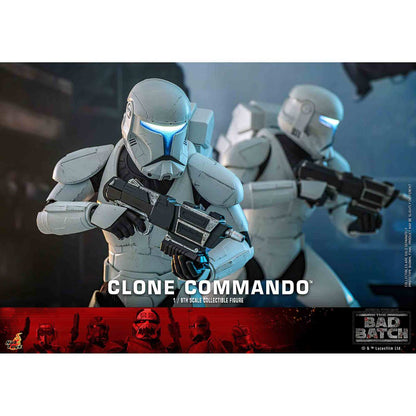 Hot Toys: Star Wars - The Bad Batch - Clone Commando - Television Masterpiece Series - Actionfigur 1/6 - 30 cm