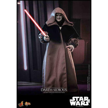 Hot Toys: Star Wars - Darth Sidious - Movie Masterpiece - Actionfigur 1/6 - 29 cm