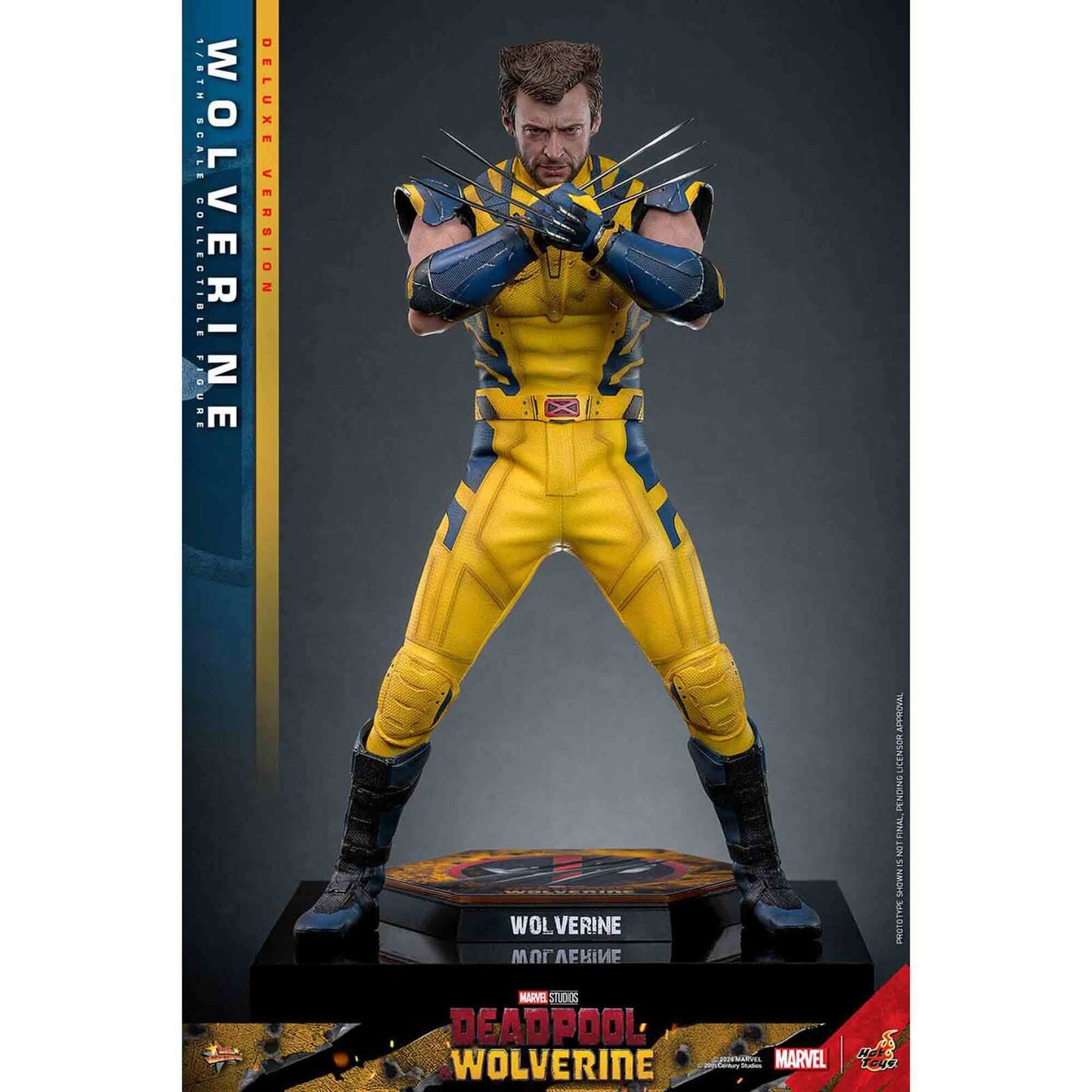 Hot Toys: Deadpool & Wolverine -Wolverine - Movie Masterpiece - Deluxe Version - Actionfigur 1/6 - 31 cm