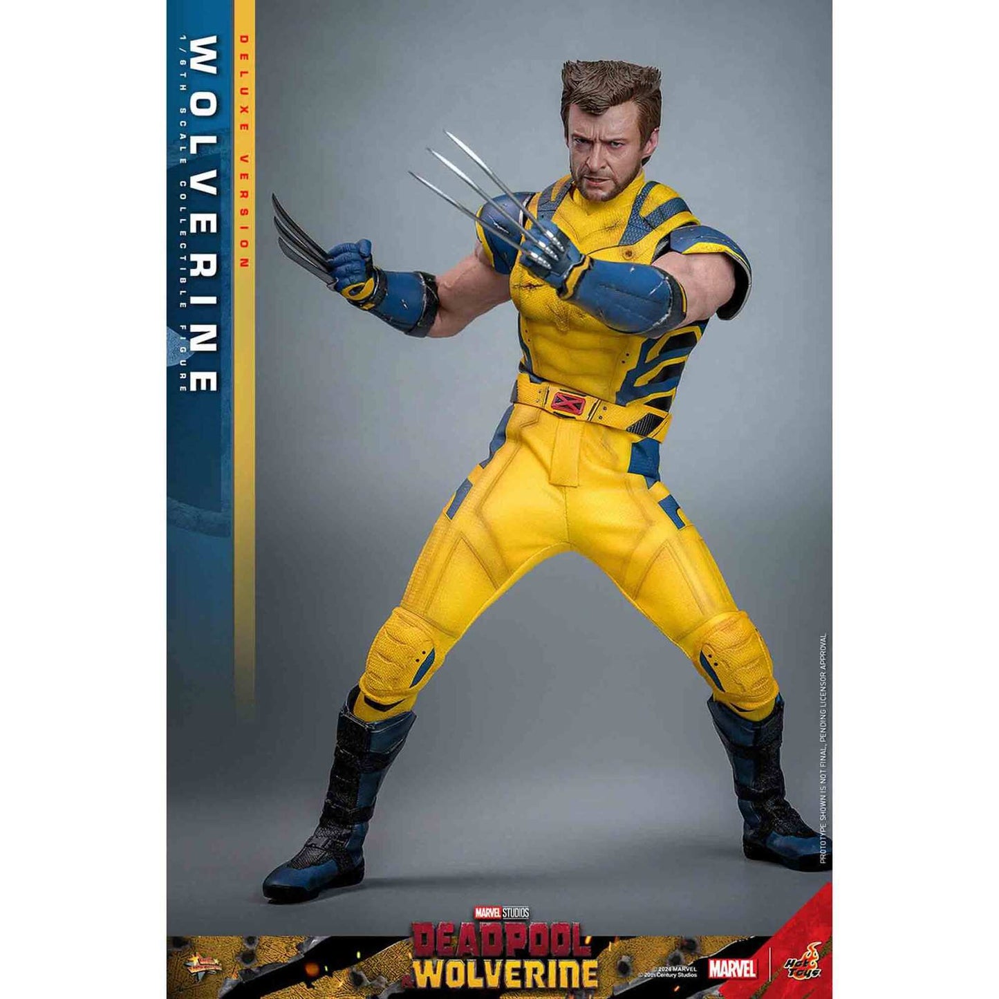 Hot Toys: Deadpool & Wolverine -Wolverine - Movie Masterpiece - Deluxe Version - Actionfigur 1/6 - 31 cm