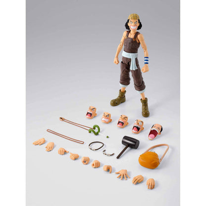 One Piece: Usopp (Romance Dawn Ver.) - S.H. Figuarts - Actionfigur - 15 cm