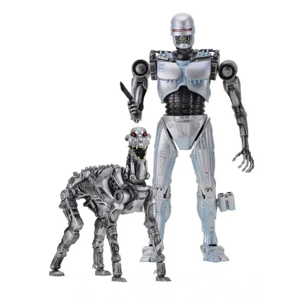 NECA - RoboCop vs The Terminator - Doppelpack EndoCop & Terminator Dog - Actionfiguren - 18 cm