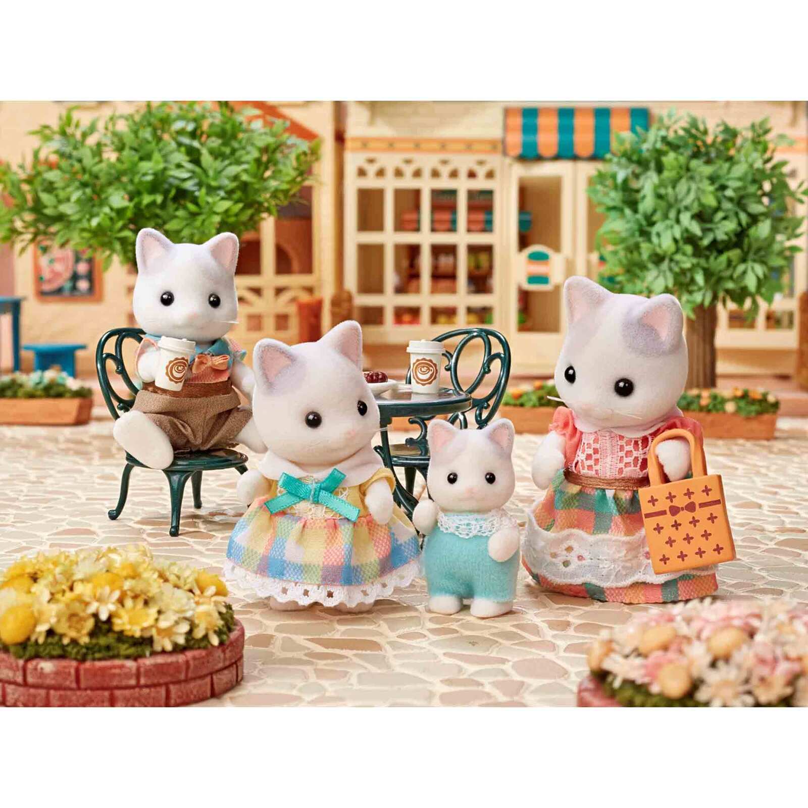Sylvanian Families: Milchkatzen Familie - Figuren Set - 5738
