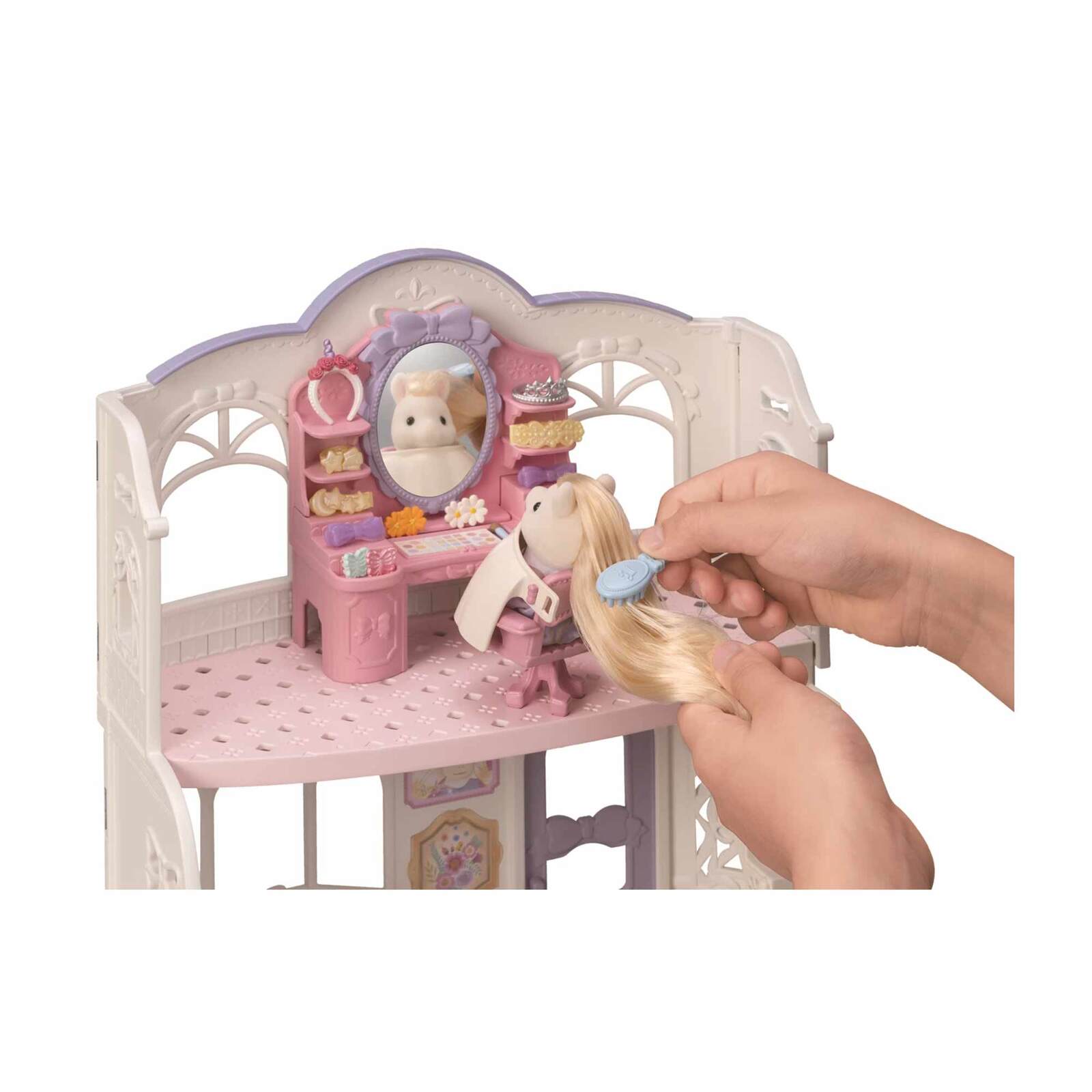 Sylvanian Families: Pony Friseursalon - Set mit Zubehör und Figur - 5642
