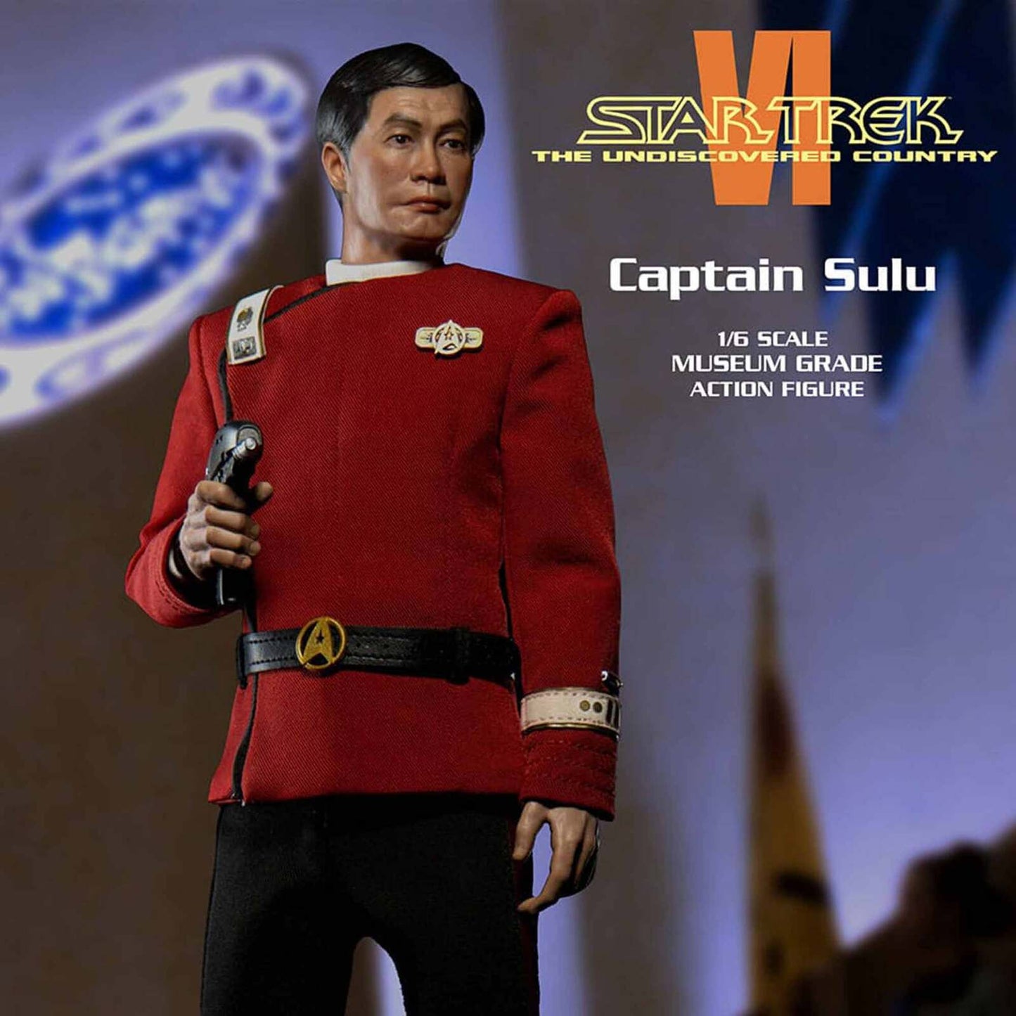 Star Trek: VI - Das unentdeckte Land Captain Hikaru Sulu - Actionfigur 1/6 - 29 cm