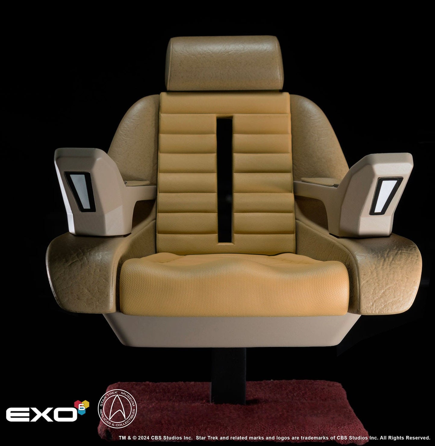 Star Trek: TNG - The Next Generation - Captain's Chair (Enterprise-D) - Replik 1/6 - 19 cm