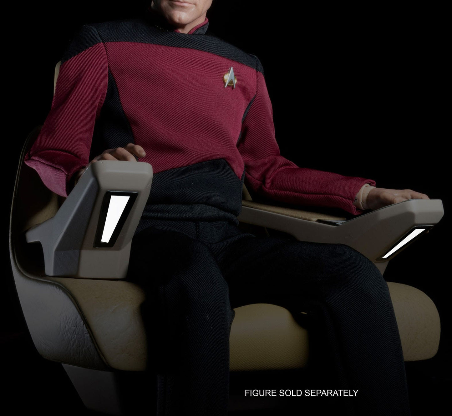 Star Trek: TNG - The Next Generation - Captain's Chair (Enterprise-D) - Replik 1/6 - 19 cm