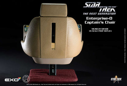 Star Trek: TNG - The Next Generation - Captain's Chair (Enterprise-D) - Replik 1/6 - 19 cm