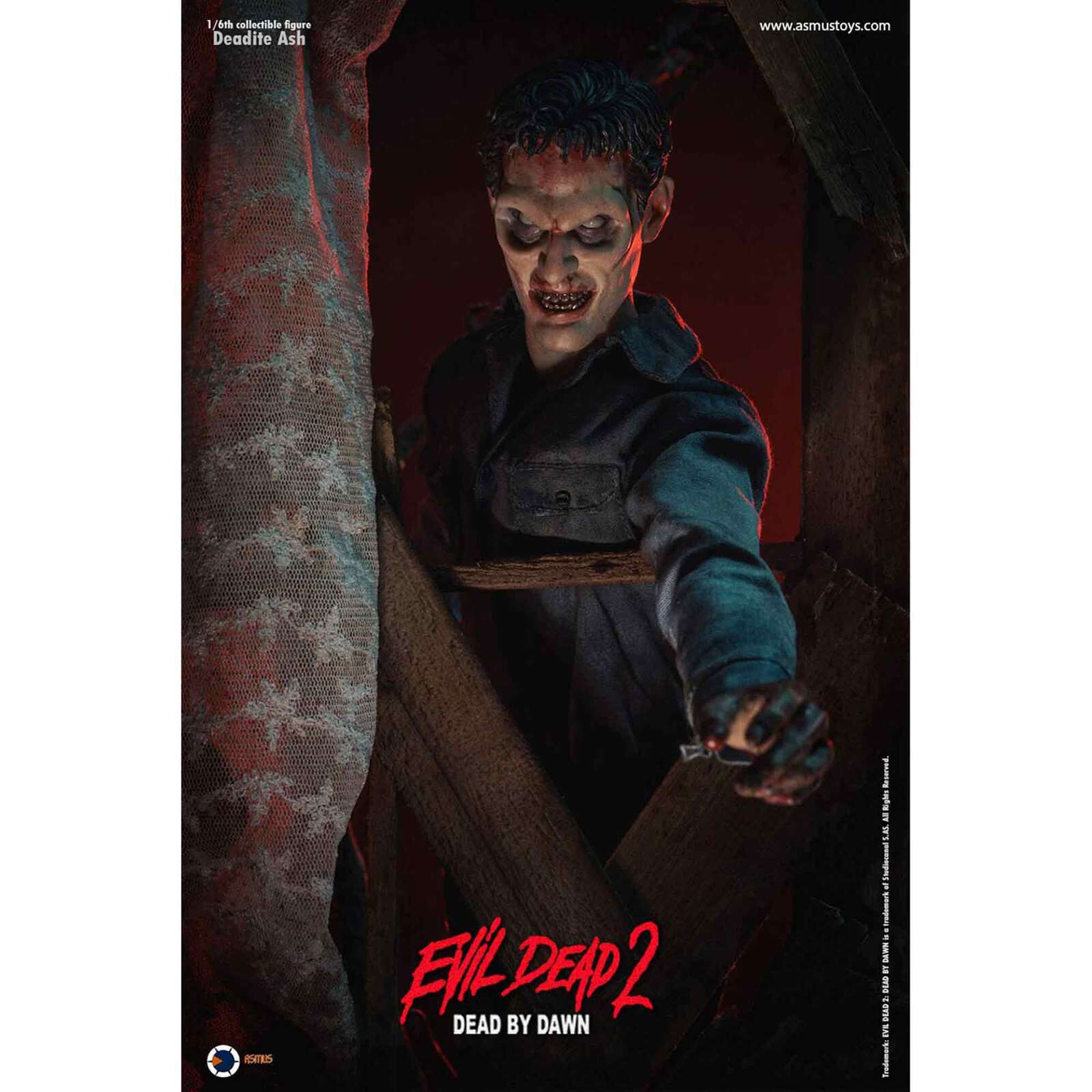 Tanz der Teufel II: Deadite Ash - Actionfigur 1/6 - 31 cm