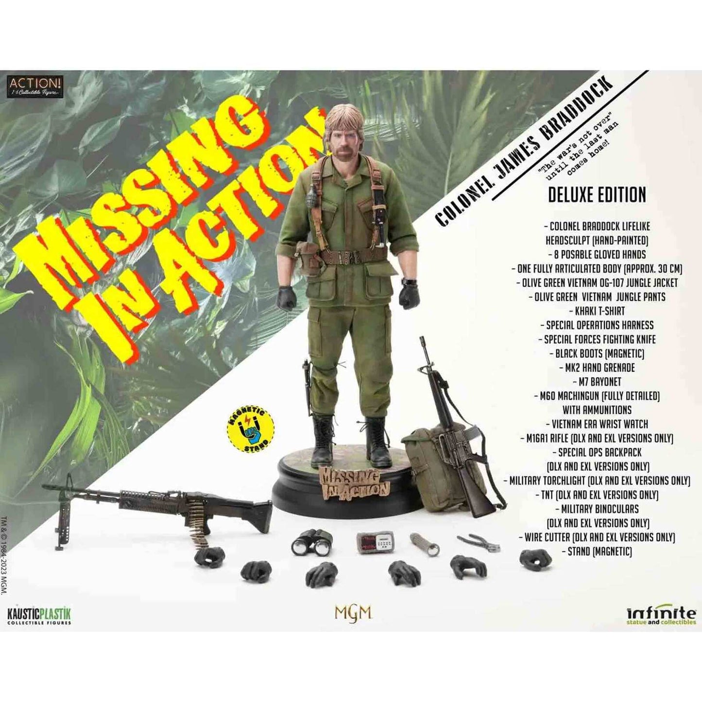 Infinite Statue: Missing In Action - Colonel James Braddock - Deluxe Edition - Actionfigur 1/6 - 30 cm