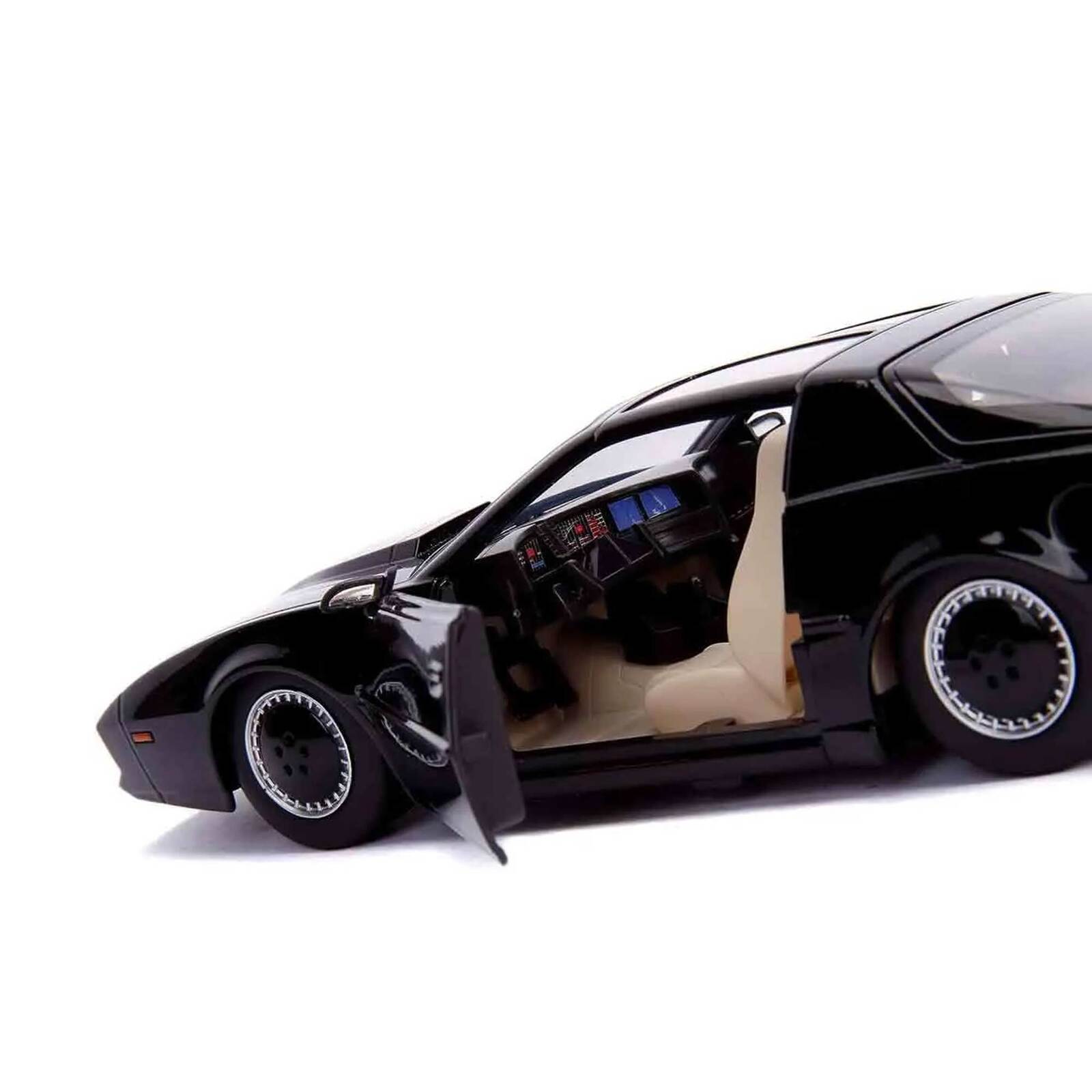 Knight Rider: KITT - 1982 Pontiac Firebird Trans Am mit Licht - Diecast Model 1:24