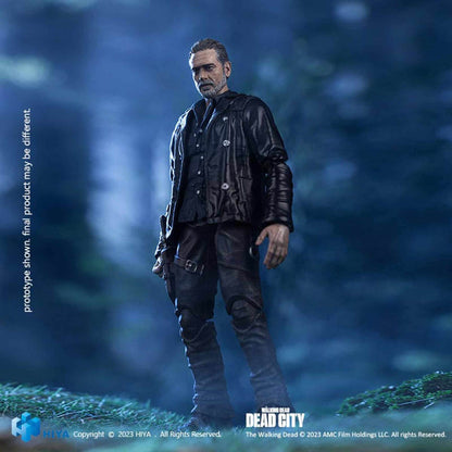 The Walking Dead: Dead City Exquisite - Negan - mini Actionfigur 1/18 - 11 cm