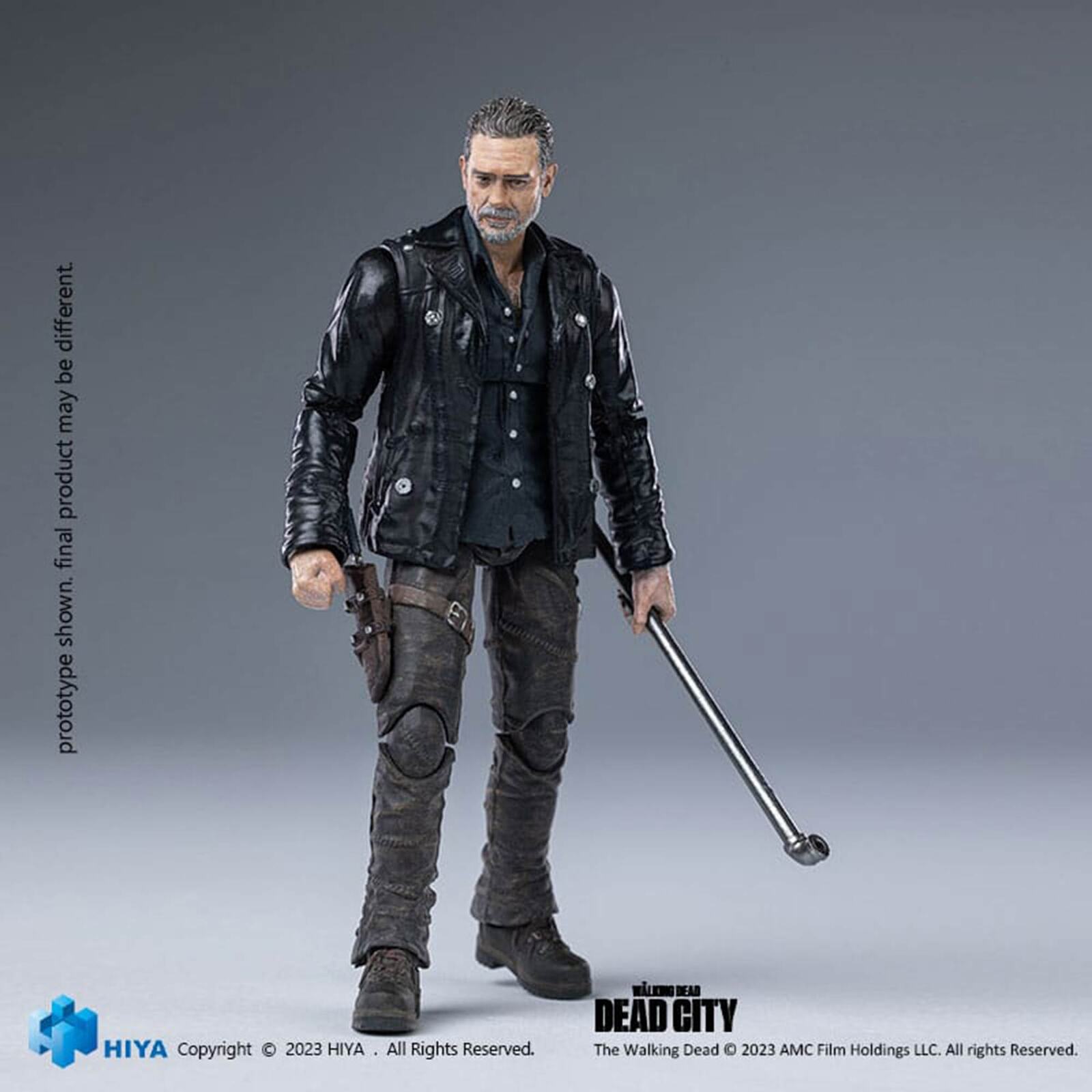 The Walking Dead: Dead City Exquisite - Negan - mini Actionfigur 1/18 - 11 cm