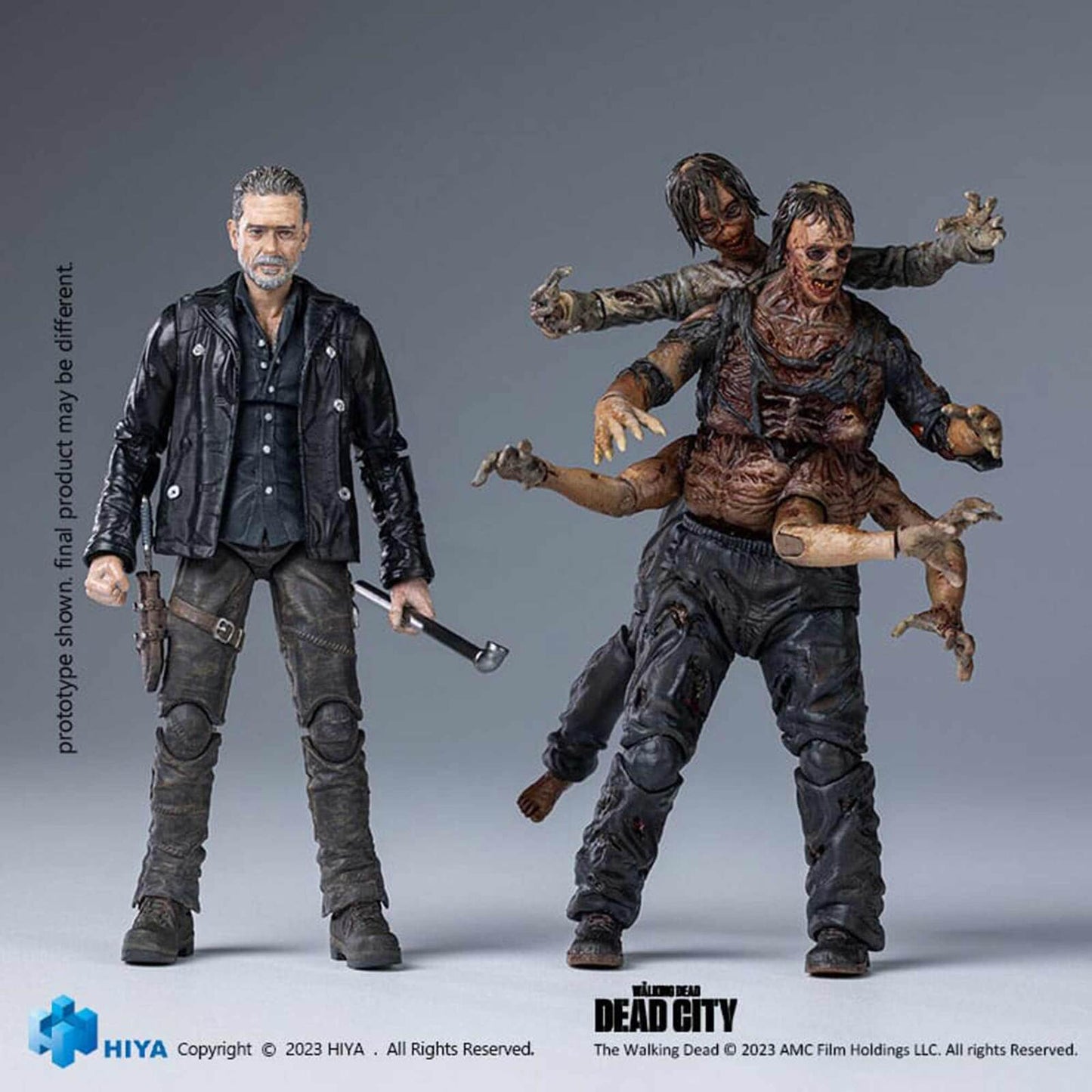 The Walking Dead: Dead City Exquisite - Negan - mini Actionfigur 1/18 - 11 cm
