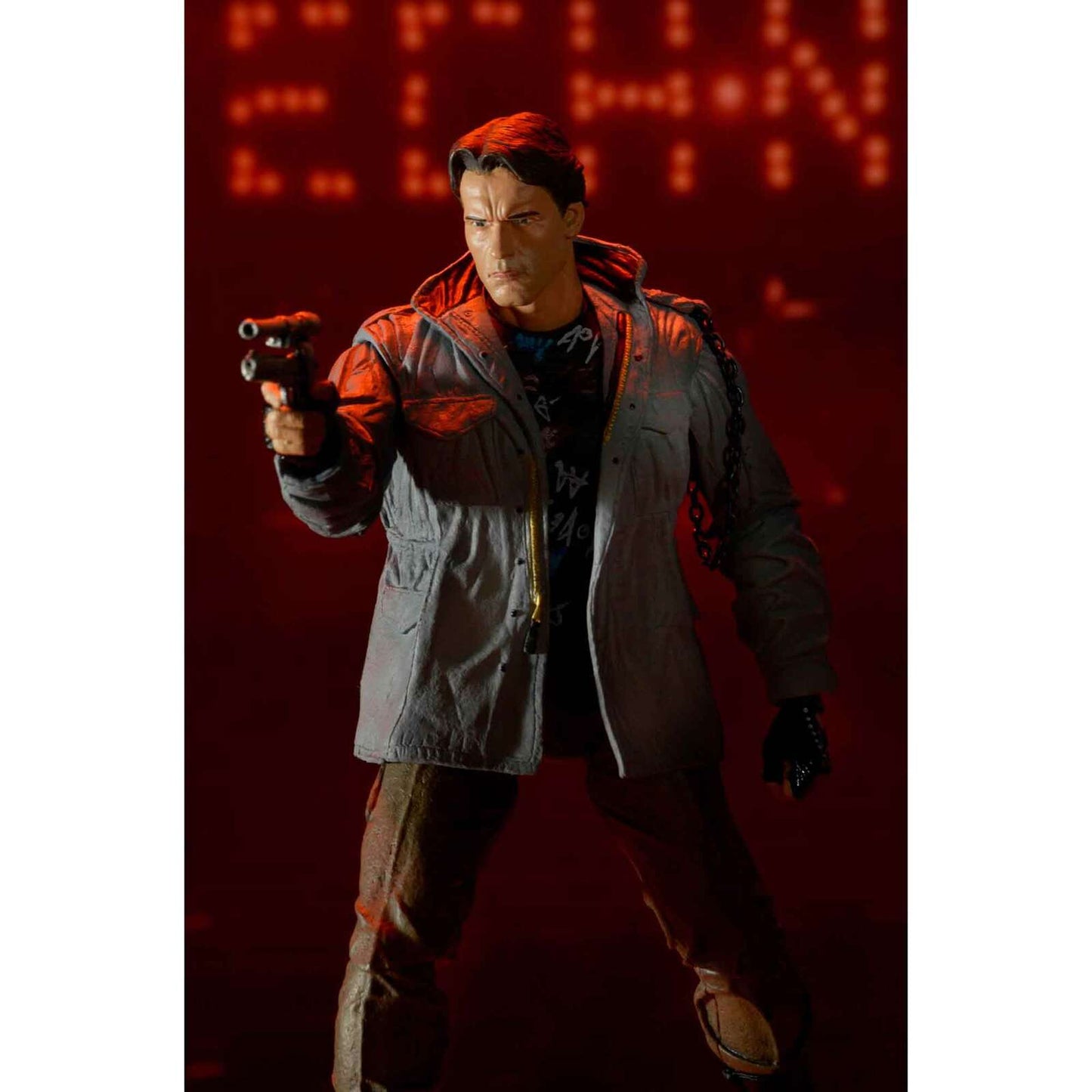 Terminator: T-800 (Tech Noir) - Ultimate Actionfigur - 18 cm