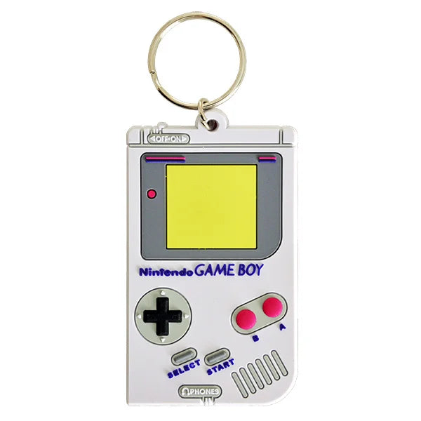 Nintendo: Game Boy - Gummi-Schlüsselanhänger