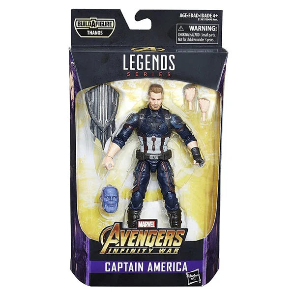Marvel Legends: Avengers “Thanos” - Captain America - Actionfigur - E1387 - 15 cm