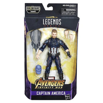 Marvel Legends: Avengers “Thanos” - Captain America - Actionfigur - E1387 - 15 cm