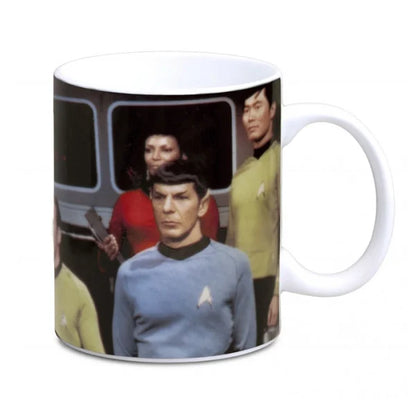 Star Trek: Tasse / Kaffeetasse Weiss - Classic USS Crew
