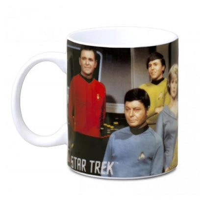 Star Trek: Tasse / Kaffeetasse Weiss - Classic USS Crew