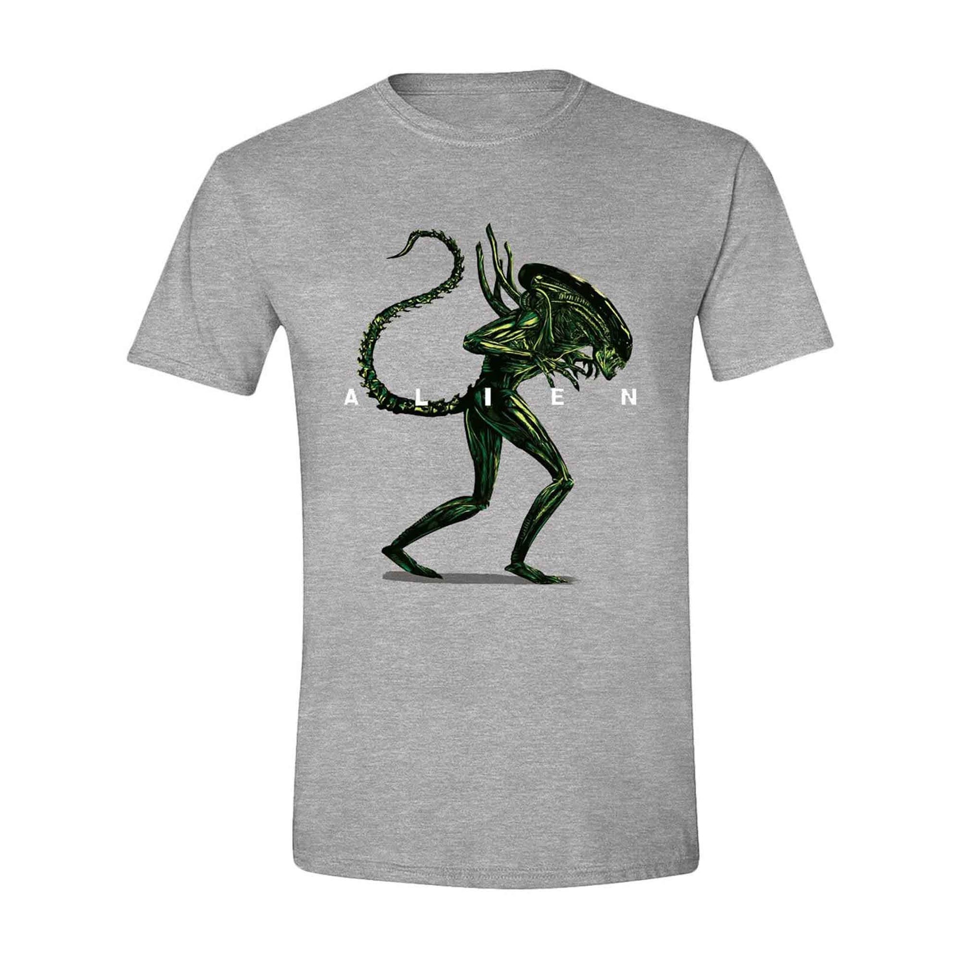 Alien: Full Side - grau - T-Shirt