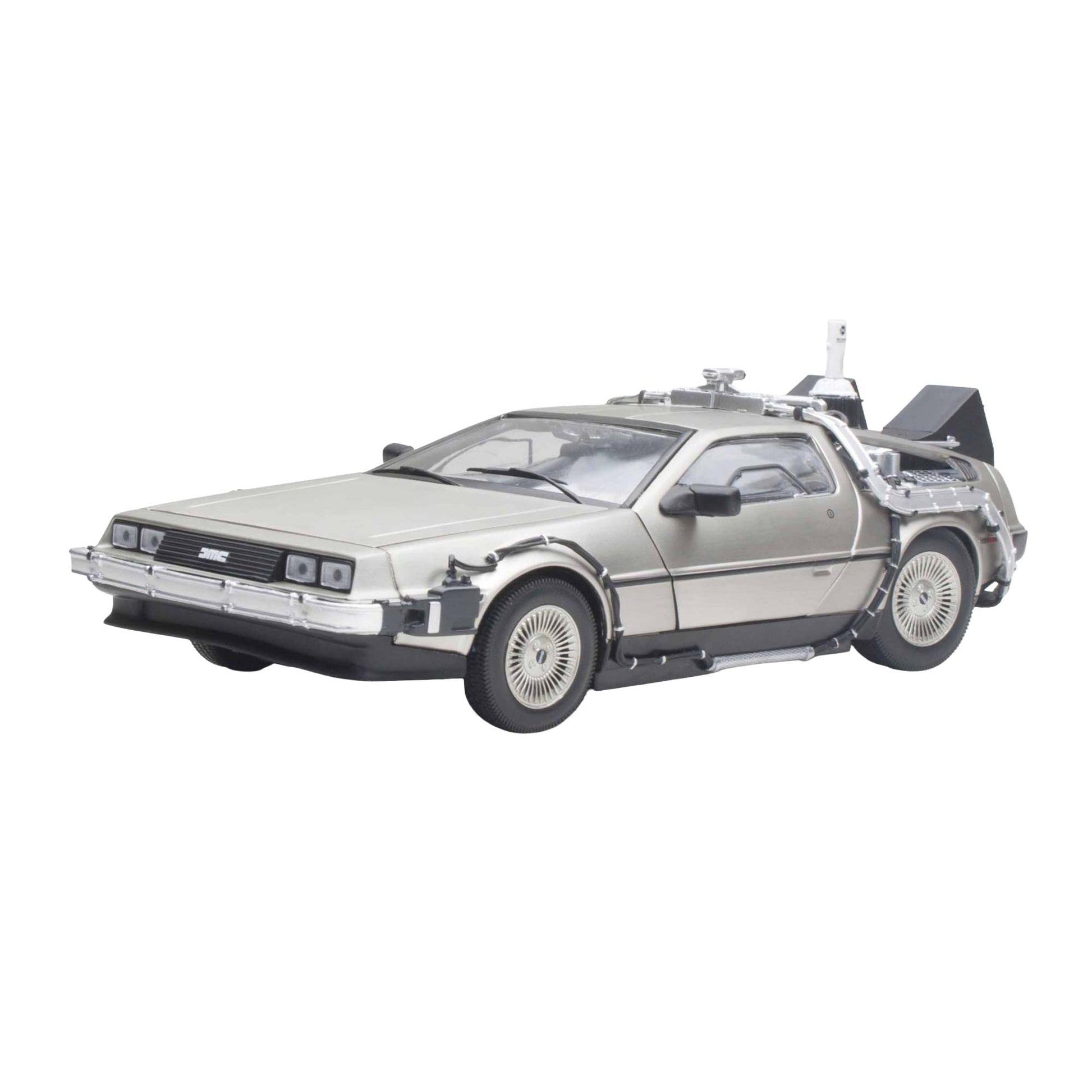 Back to the Future II: 1983 DeLorean - Time Machine - Dicast Modell - Masstab 1:18