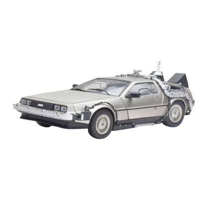Back to the Future II: 1983 DeLorean - Time Machine - Dicast Modell - Masstab 1:18