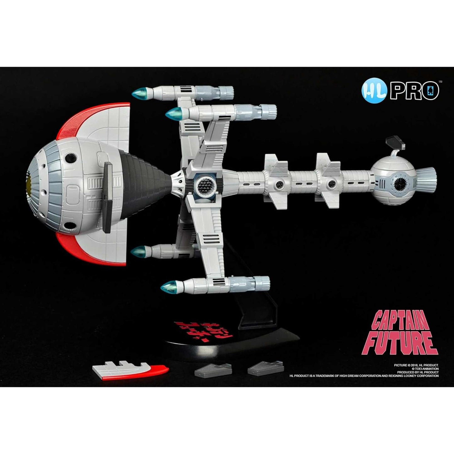 Captain Future: Future Comet - Diecast Raumschiff - 23 cm