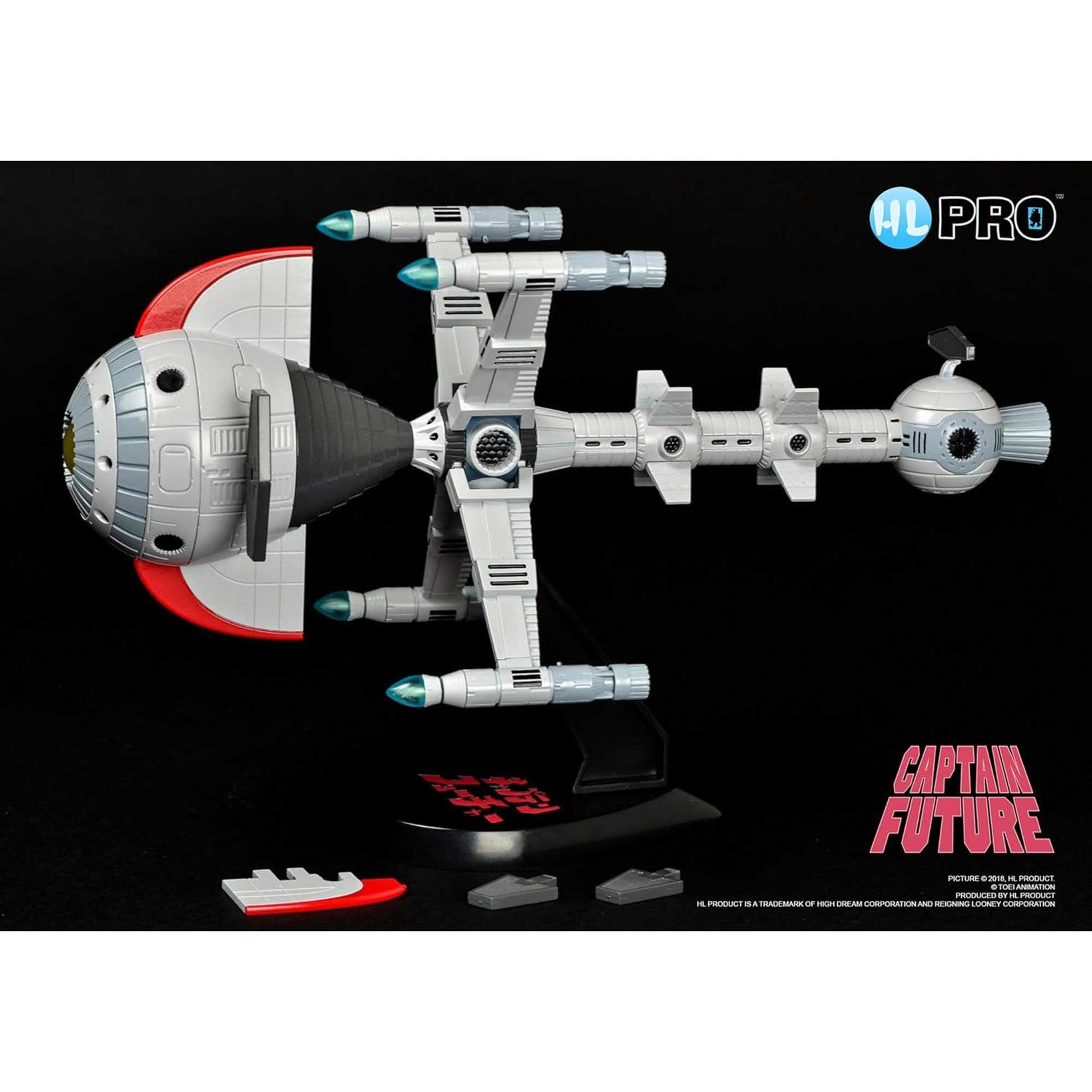 Captain Future: Future Comet - Diecast Raumschiff - 23 cm