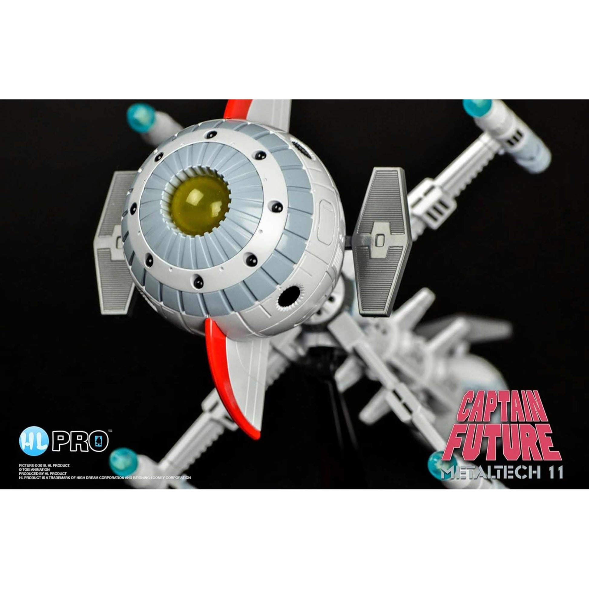 Captain Future: Future Comet - Diecast Raumschiff - 23 cm