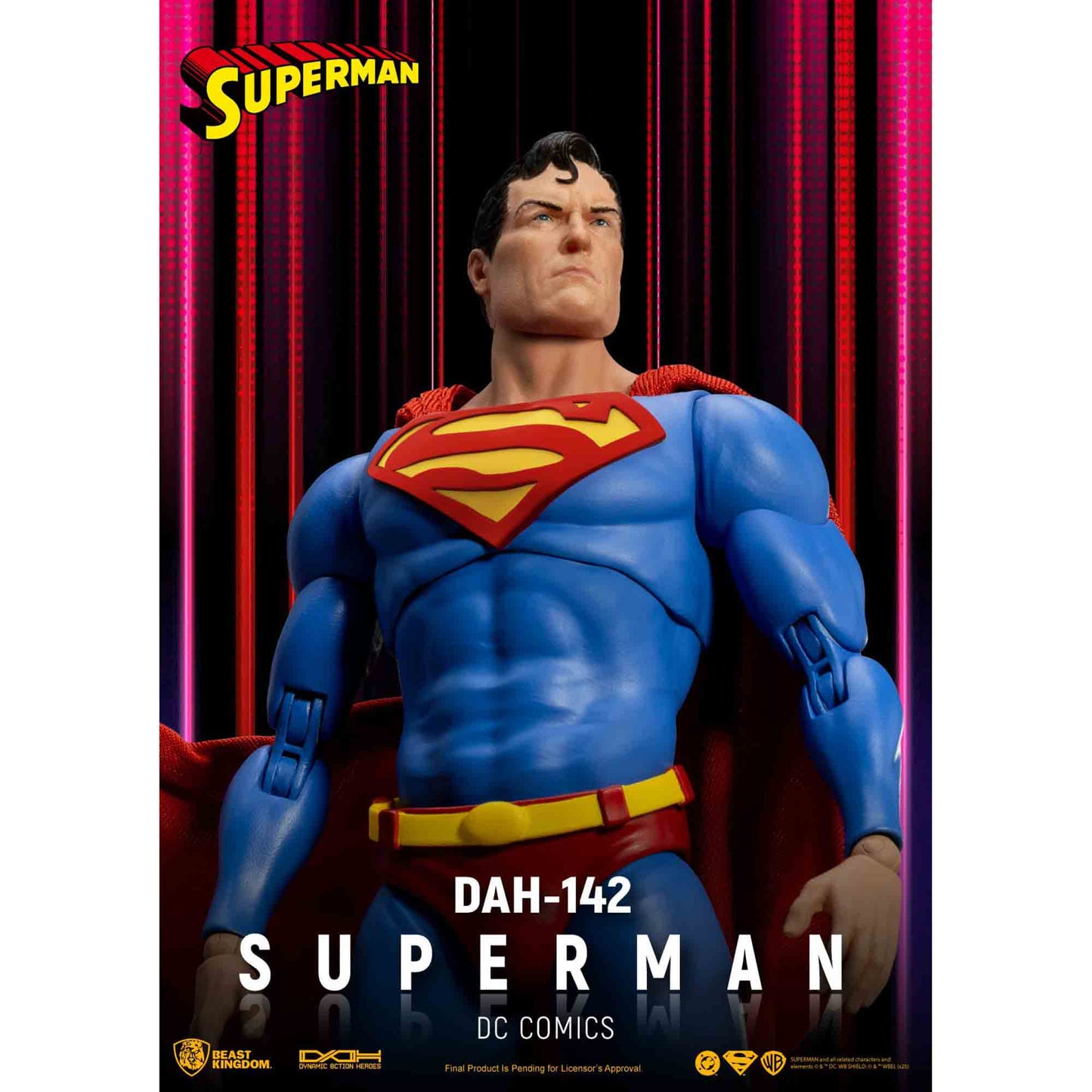 DC Comics: Superman - Actionfigur - DAH-142 - 20 cm