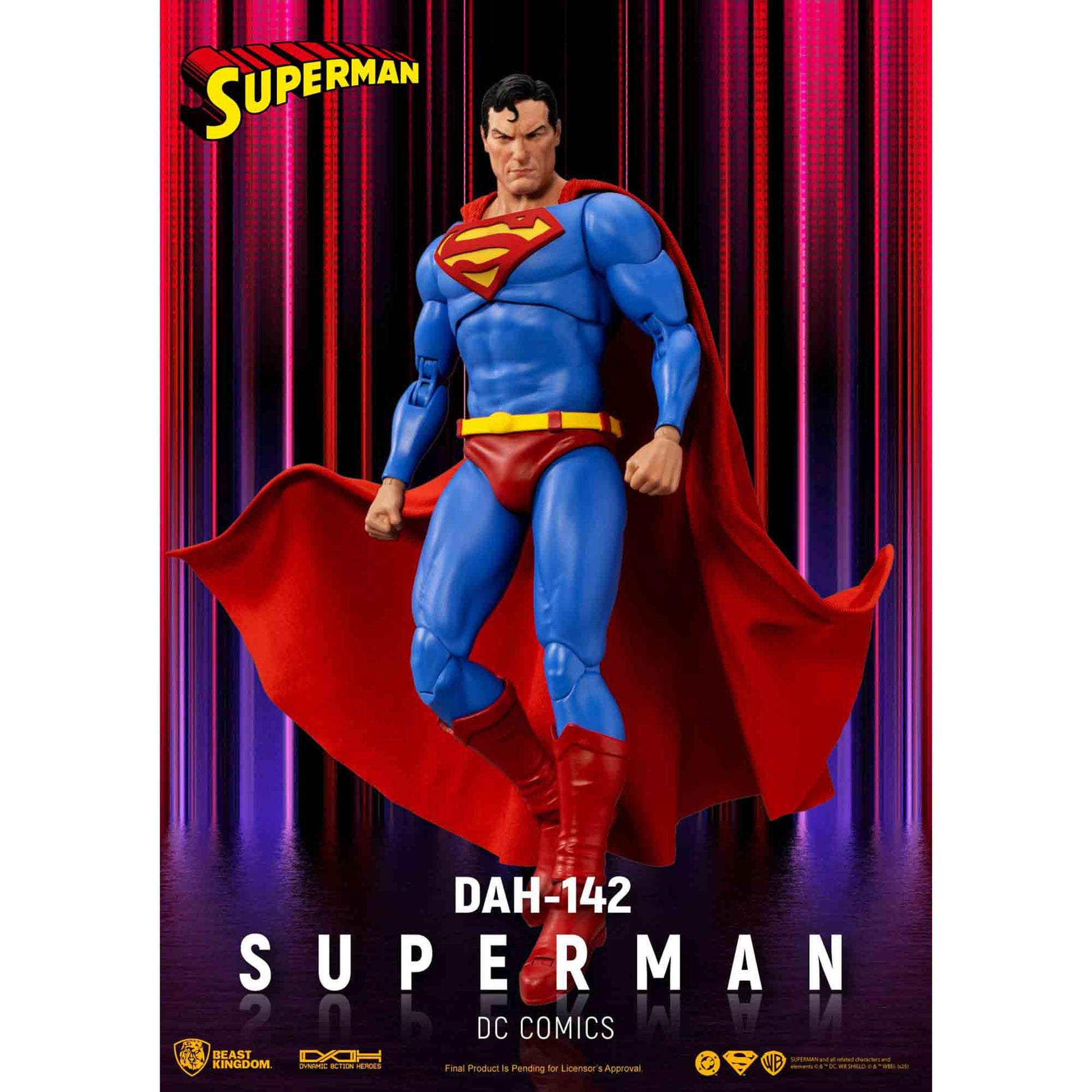 DC Comics: Superman - Actionfigur - DAH-142 - 20 cm